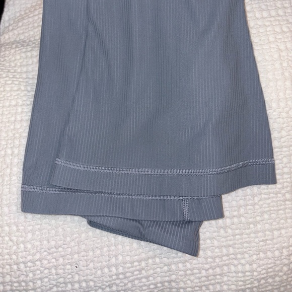 Lululemon Align High-Rise Ribbed Mini-Flare Pants in Belgian Blue - Size 4 - Picture 10 of 12